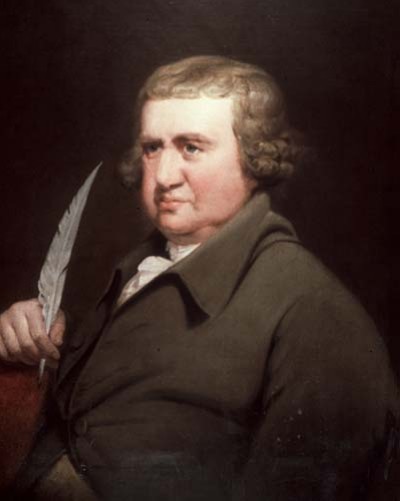 Erasmus Darwin painted by Joseph Wright in 1792