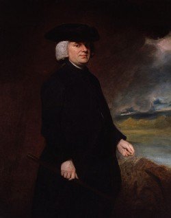 Portrait of William Paley by George Romney, who died in 1802
